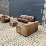 De Sede Ds44 3zit, 2zit, 1zit + poef Buffel leder 5mm NECK