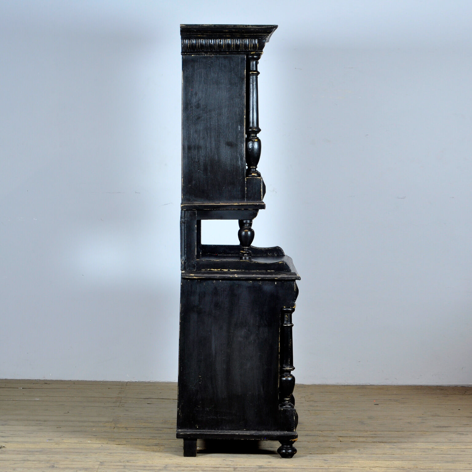 Solid Pine Kitchen Cupboard, 1900's