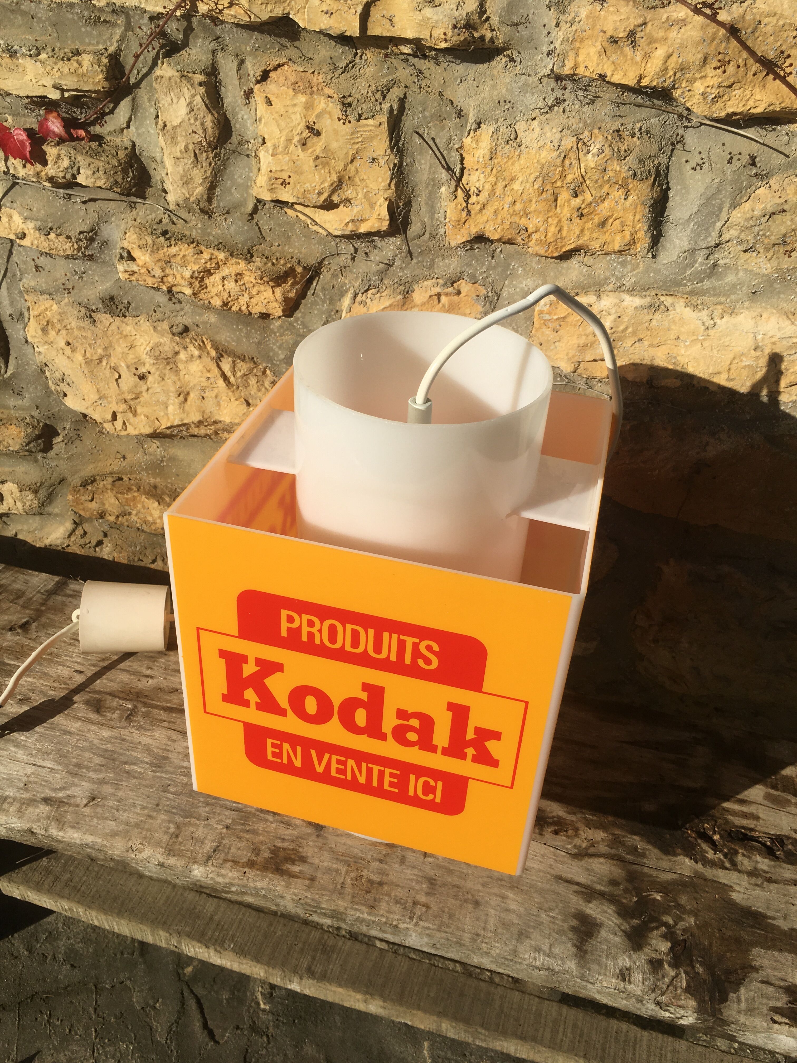 Kodak Advertising Lamp