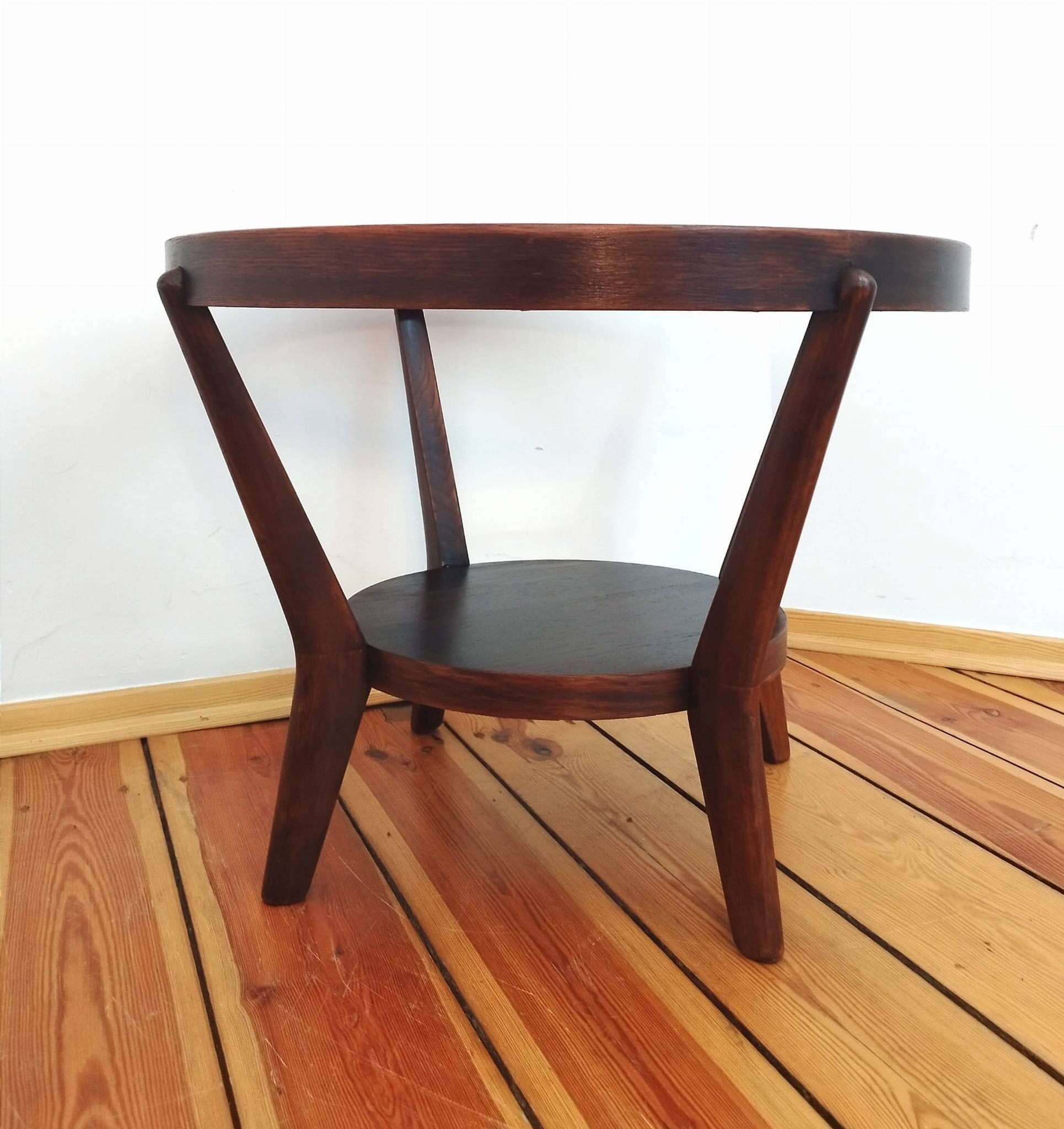 Coffee Table attributed to K. Kozelka for Interier Praha, Czechoslovakia, 1930s