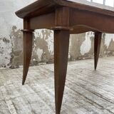 60s coffee table with pink mirror