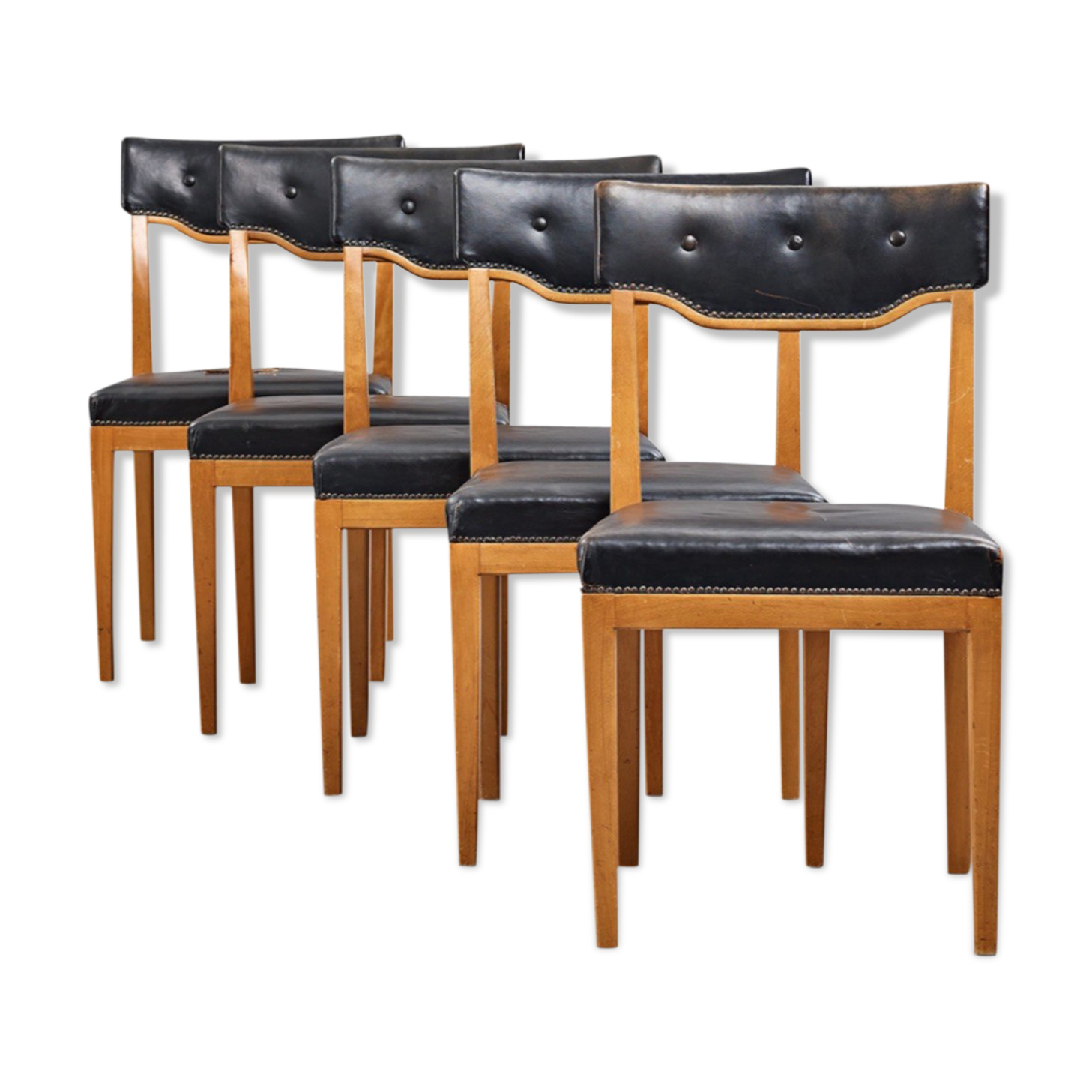 6 chairs Sweden circa 1930/1940