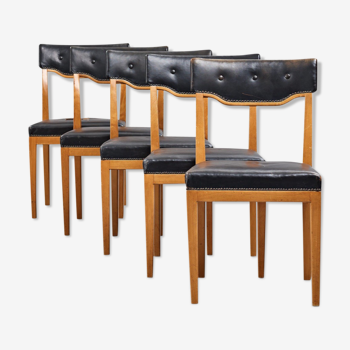 6 chaises Suède vers  1930/1940