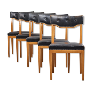 6 chaises Suède vers