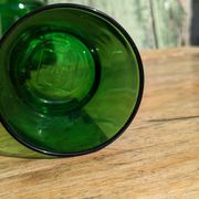 Vintage glass and carafe service