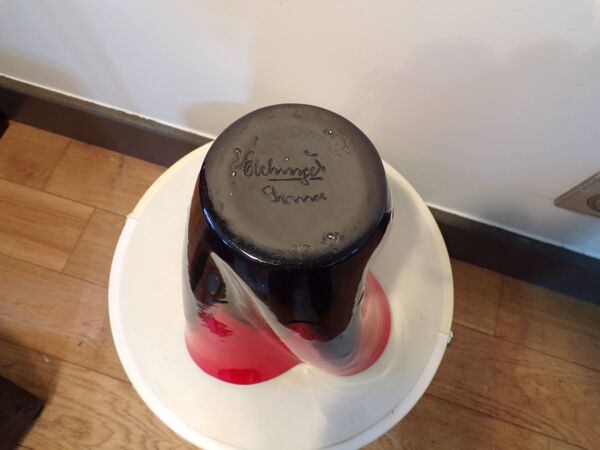 Vase Elchinger mouchoir quadrilobé h=22cm