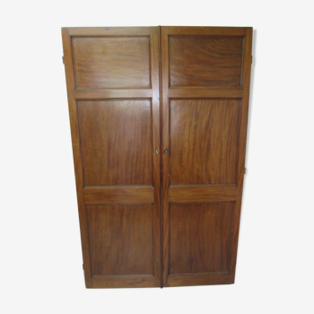 Pair of mahogany doors