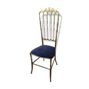 Chaise Chiavari en laiton