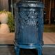 Vintage "Le Non Pareil" cast iron blue enamel pan – Upcycled to bioethanol