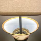 Baccarat Lampe Opaline peint main