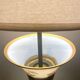 Baccarat Lampe Opaline peint main