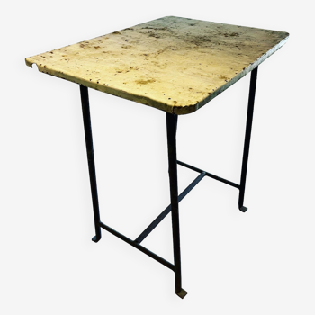 Metal industrial craft table 1940/50