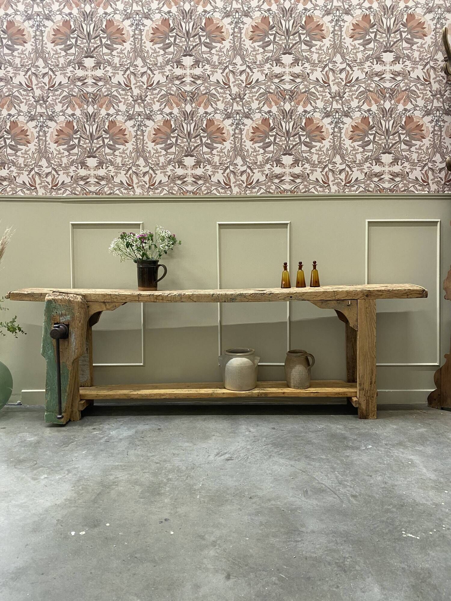renovated carpenter's bench