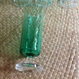 Series of 11 champagne flutes