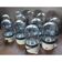 Porcelain and glass industrial lamp