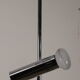 Vintage chrome metal floor lamp - 1970