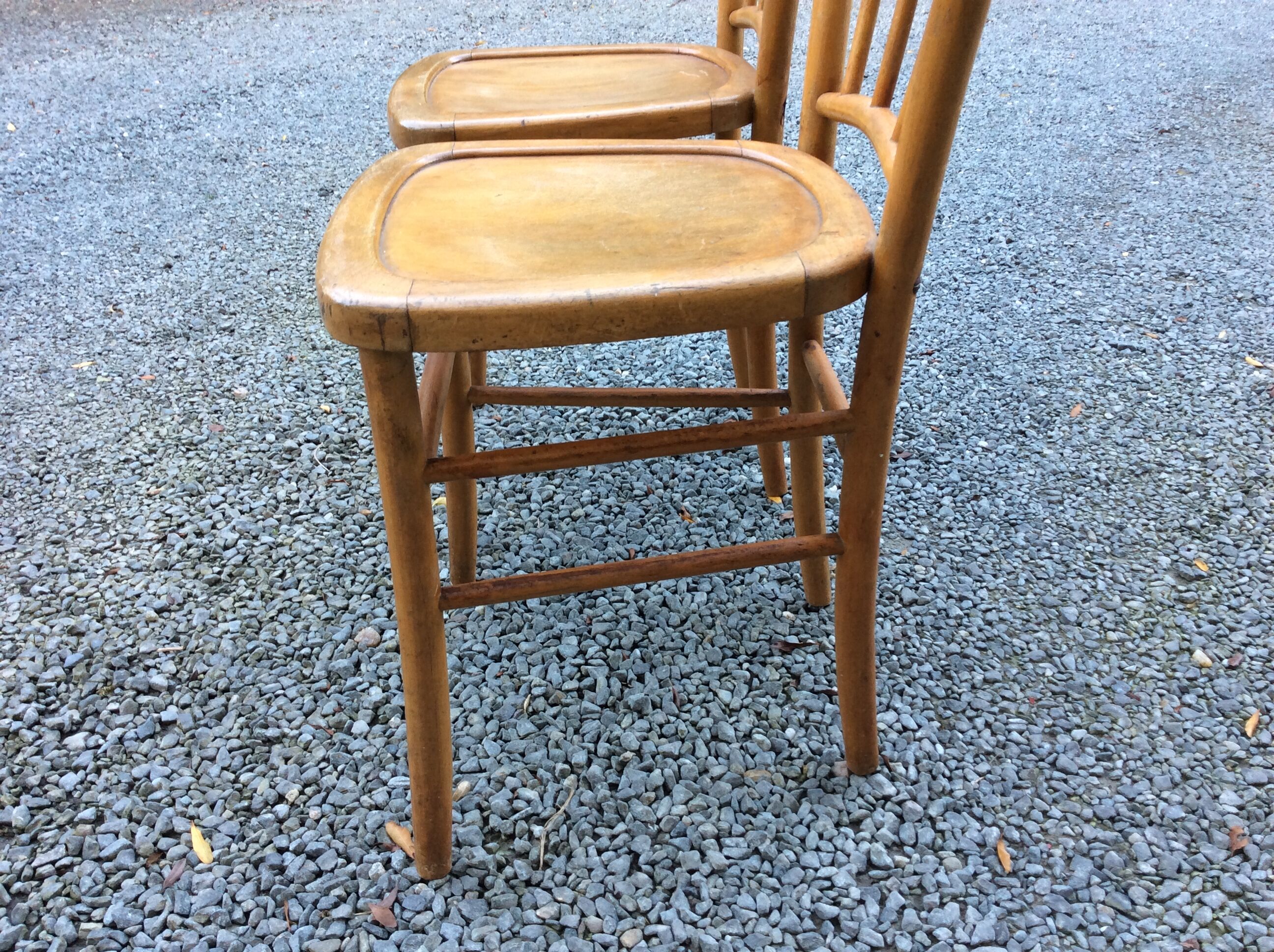 Paire de chaises de bistrot