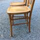 Paire de chaises de bistrot