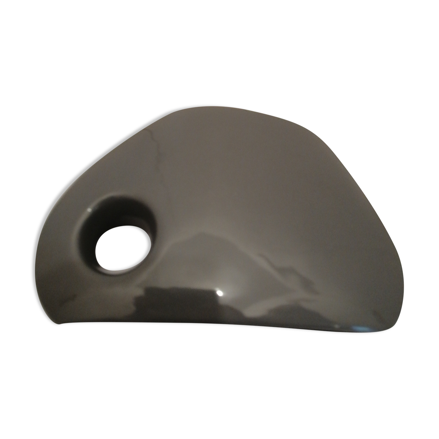 Modern floral vase in ceramic