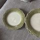 Set of 8 dessert plates in earthenware - the red cedar
