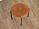 Vintage stool in teak and metal 1960