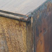 Antique 18th-Century English Chest of Drawers with Brushing Slide