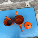 Enamelled coffee maker