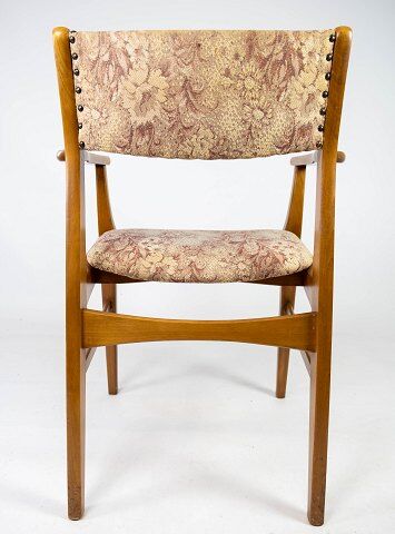 Teak chair with armrests 60s