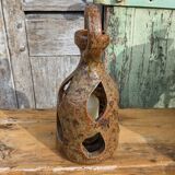 Sandstone lantern candle holder