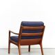 Ole Wanscher Mid-Century Easy Chair "Senator" for France & Søn