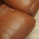 Brown armchair, Italian design, 1970s, production: Italy