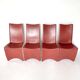4 chaises "Ed Archer" , Philippe Starck, Driade, 1980's