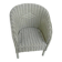 Fauteuil enfant en rotin blanc  vintage