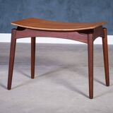 Teak stool by Sigfred Omann for Ølholm Møbelfabrik, Denmark, 1950s