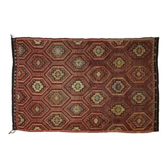 Anatolian handmade kilim rug 300 cm x 195 cm