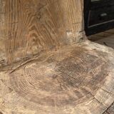 Vintage tree trunk chair