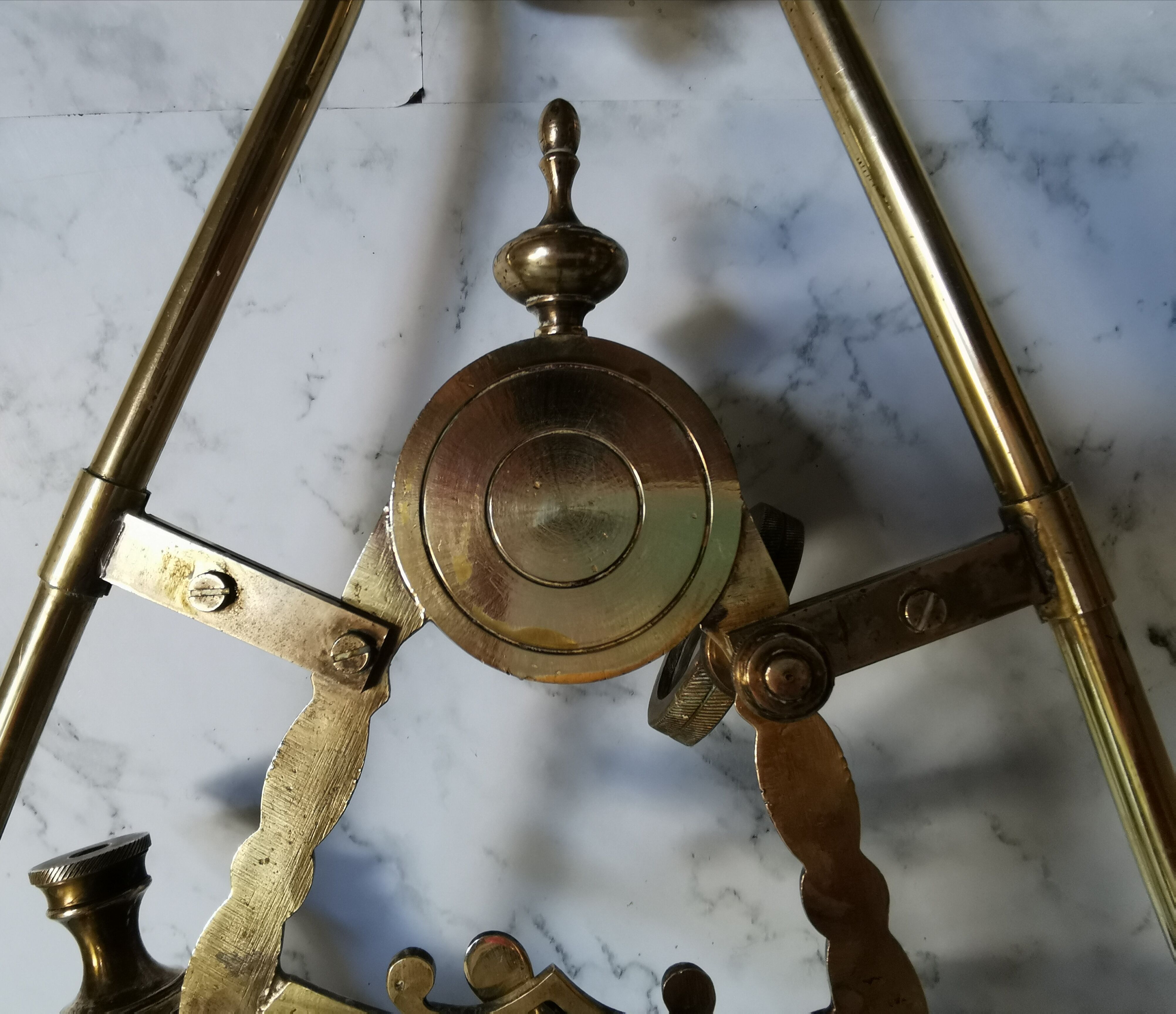 Brass billiard chandelier marine decoration