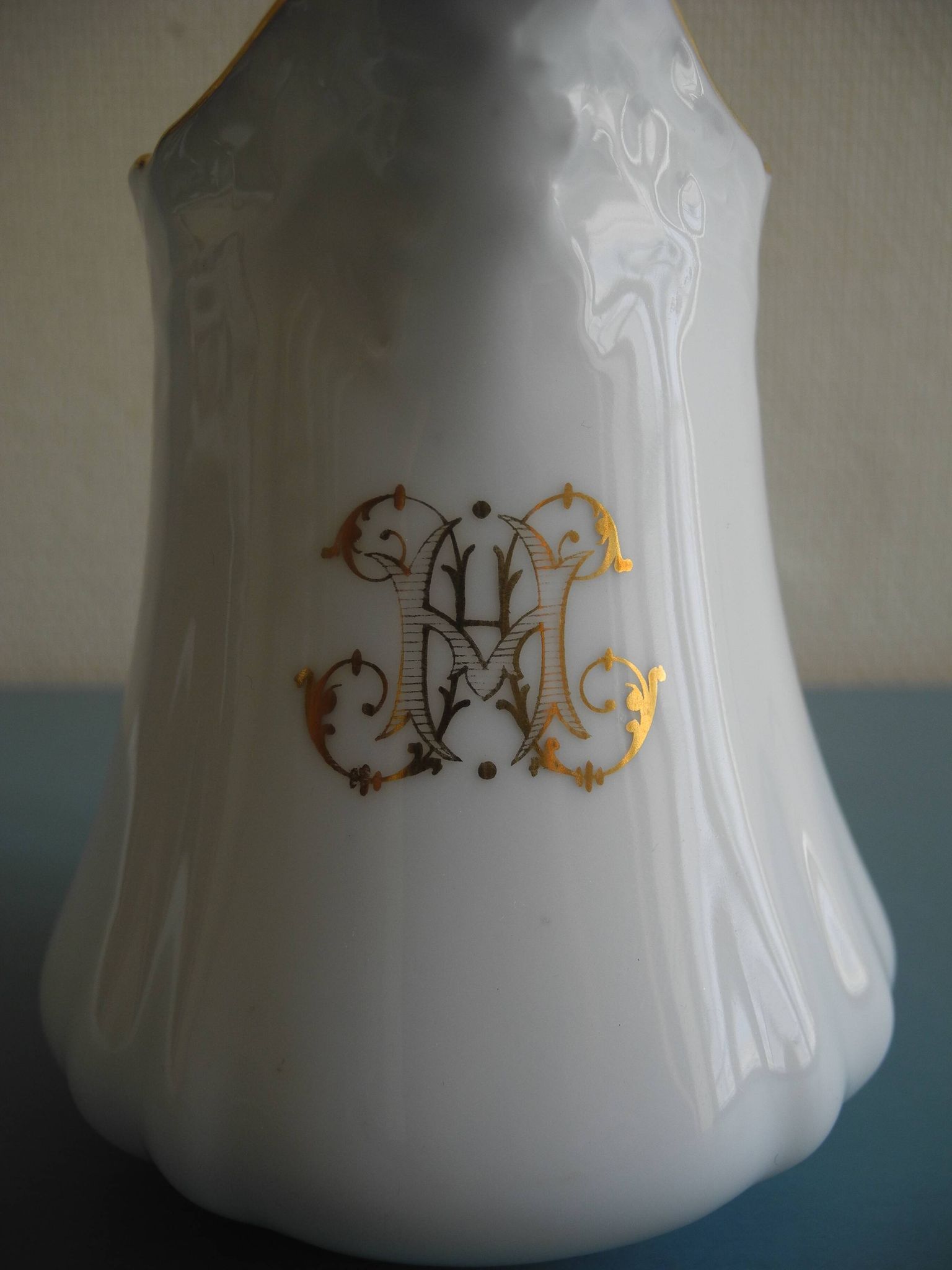 old porcelain creamer milk jug Limoges old porcelain creamer milk jug