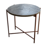 white granite table