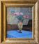 Tableau HSP Composition Intérieur aux roses, vase pâte de verre et piano