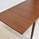 Vintage Scandinavian extendable teak table, 1960s