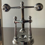 Art Deco nutcracker in chromed metal