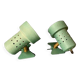 Spotlight clip 50s metal green bottle