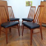 Set of 4 Danish Niels Koefoed Mid-Century chairs