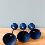 3 candle holders / chandeliers Memphis postmodern