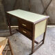Parisian desk wicker wood bamboo