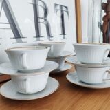 6 cups and tea saucers