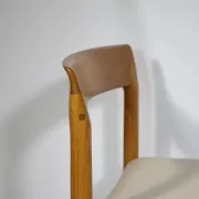 Danish Design Chairs in Teak by H.W. Klein for Bramin, Set of 4, 1960s