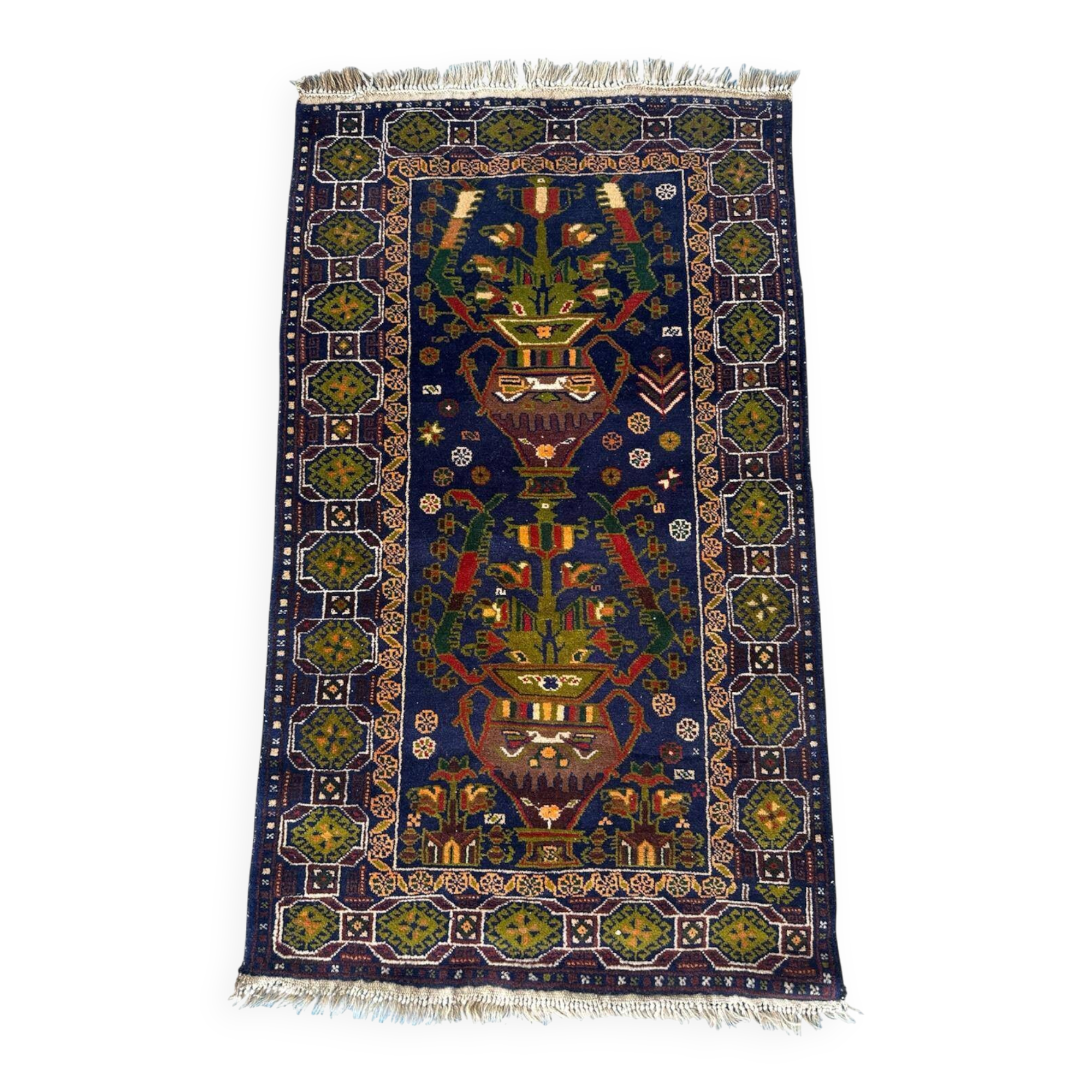 Tapis persan fait main