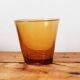 Lot de 7 verres ambrés